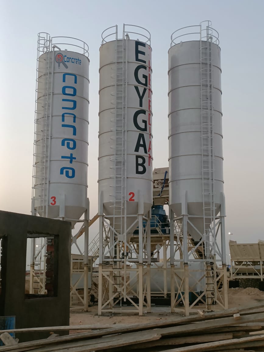 Completed Concrete Project Site Egypt